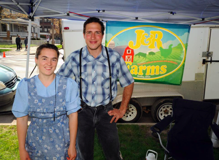 Justin and Rose of J&R Farms