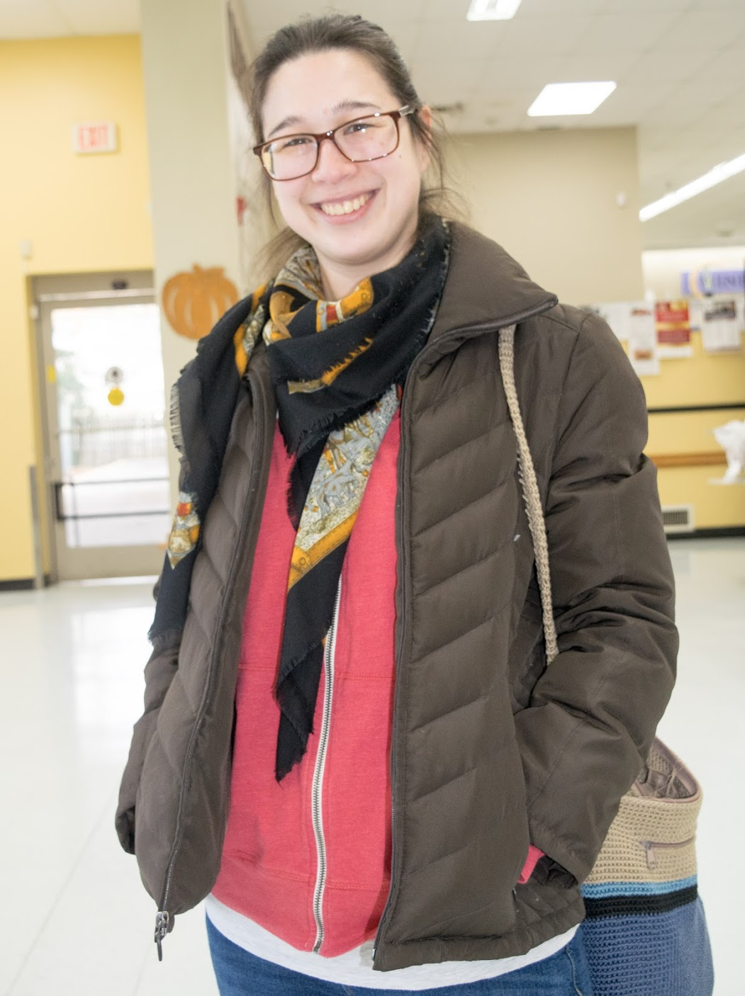 Smiling Oberlin resident