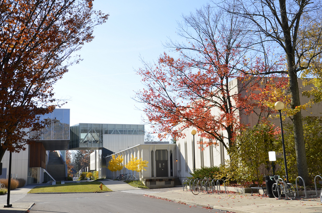 Fall outside Conservatory