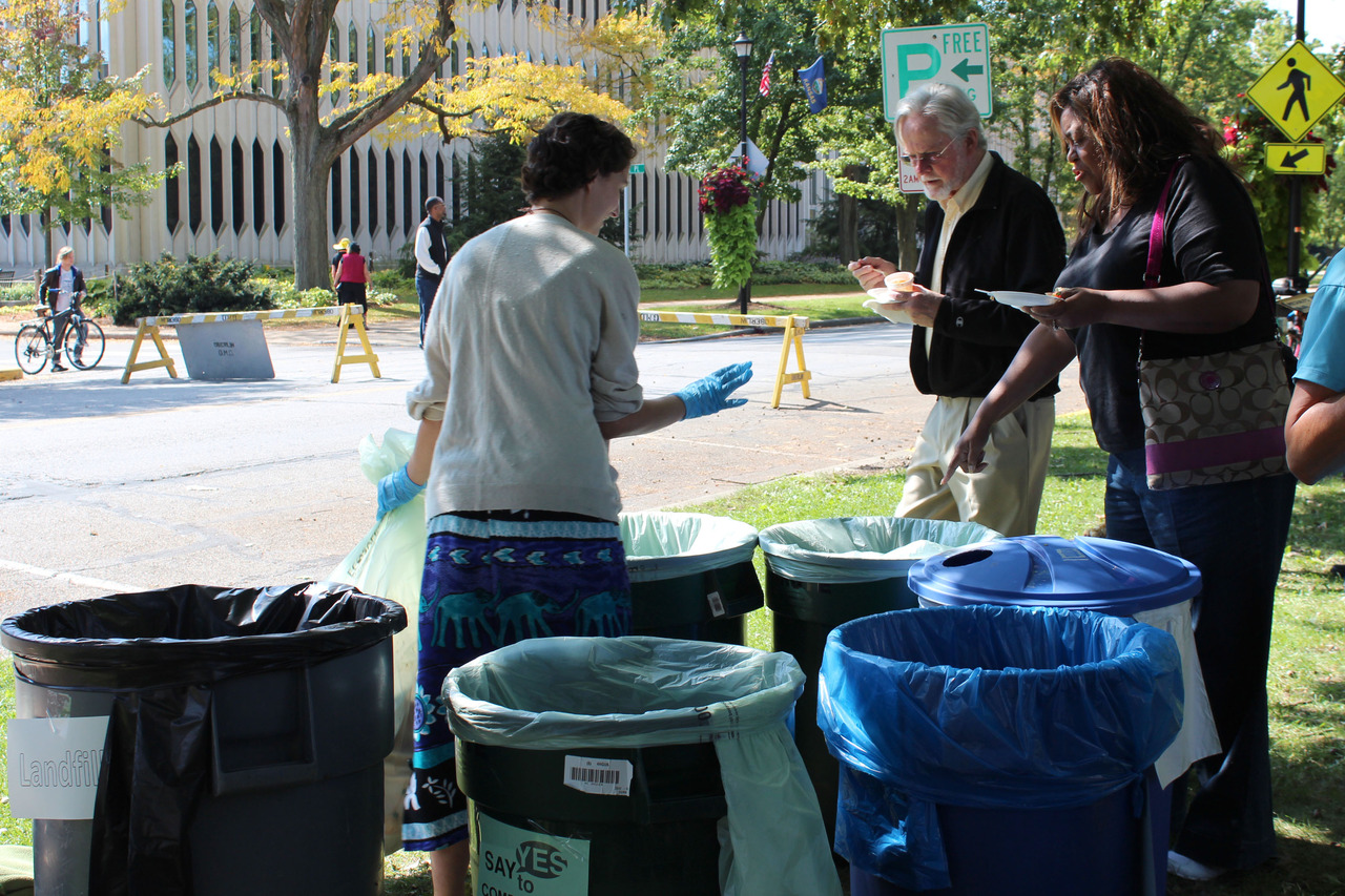 Tappan Square recycling