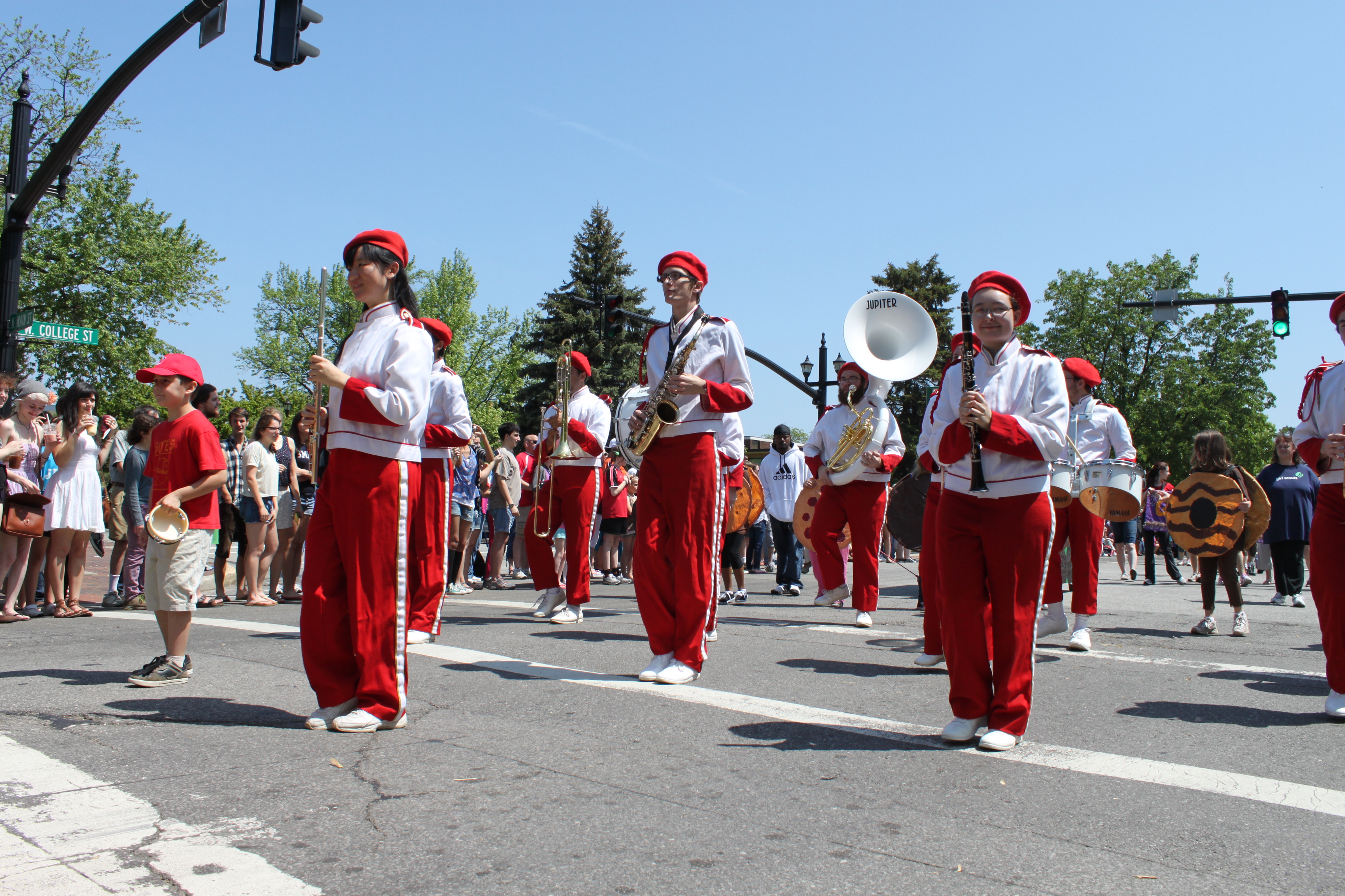 OHS Marching Band at Big Parade