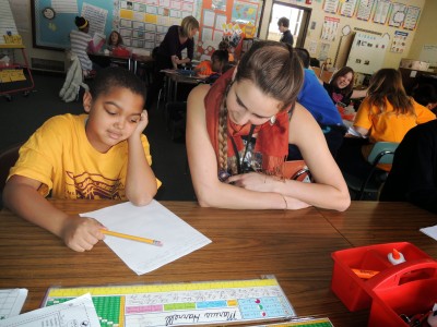 Shane helps Prospect student with Dashboard Lesson